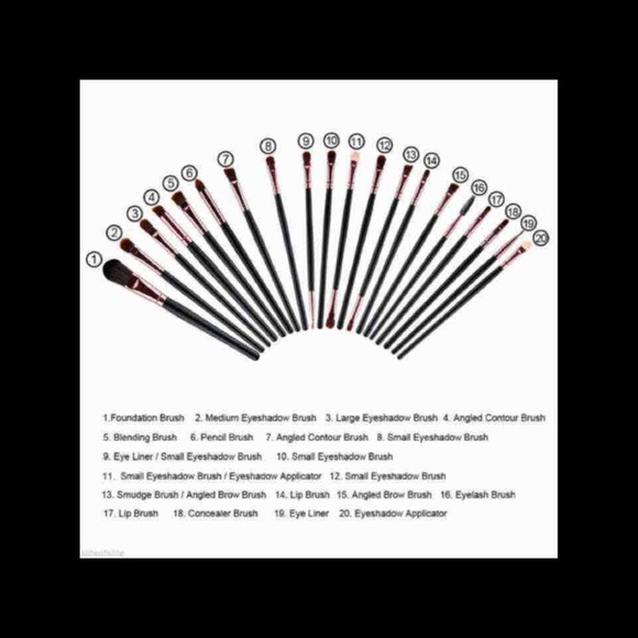 🌷🌷New 🌷🌷20pcs Makeup Brushes Set - Picture 3 of 3
